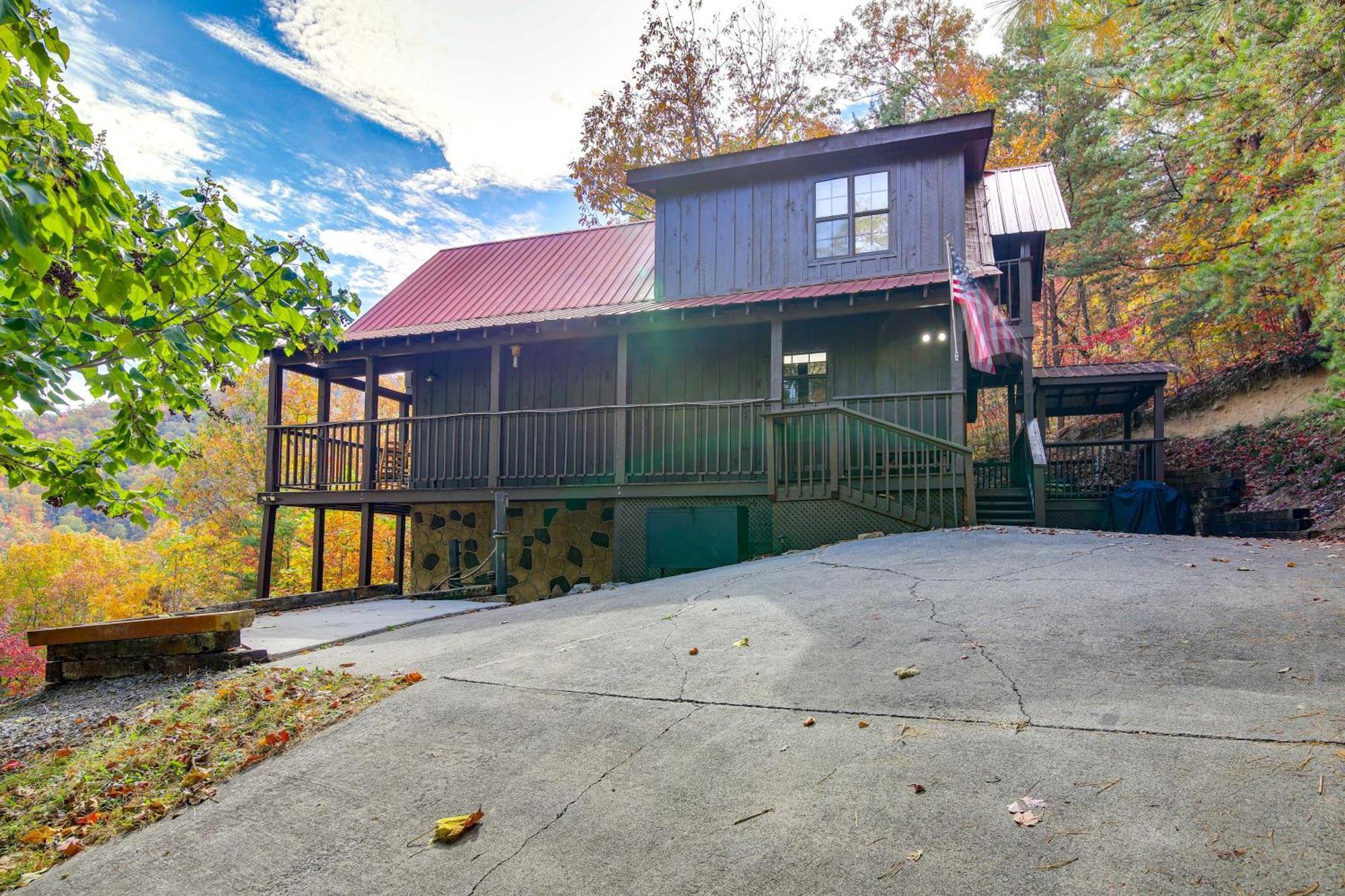 Above And Beyond Pigeon Forge Cabin With Prime Views! Esterno foto